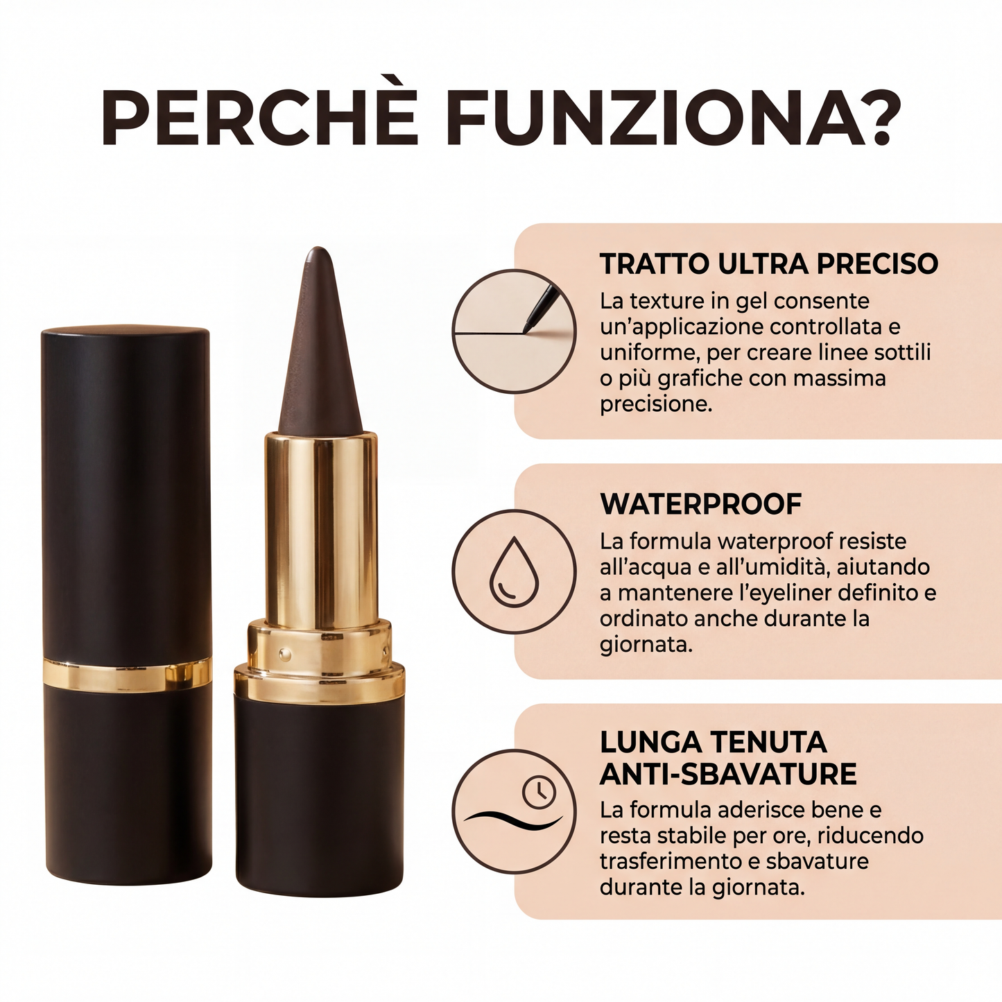 Eyeliner in Gel Waterproof!