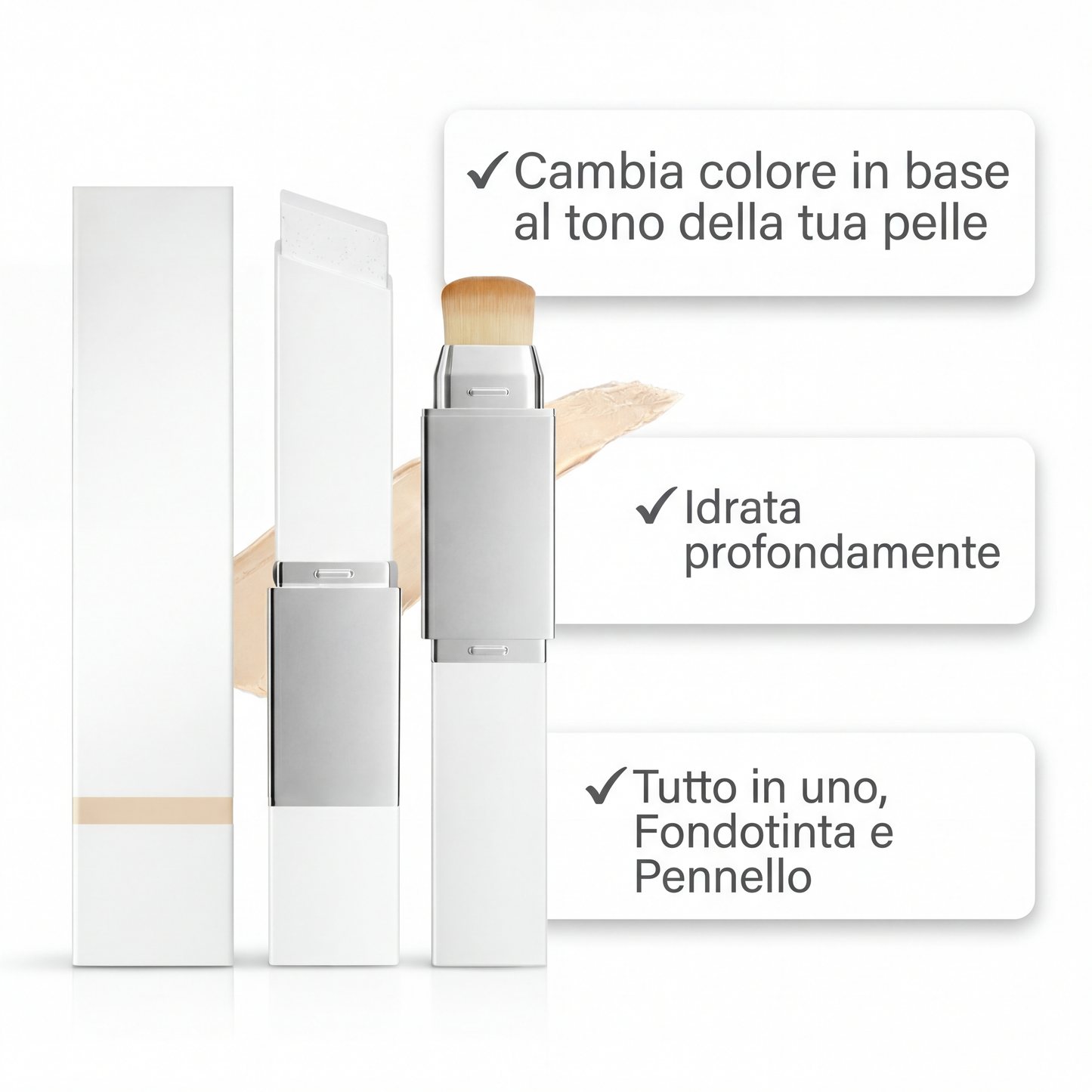 Fondotinta Magico in stick tutto in uno!